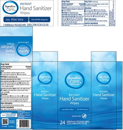 Image Description (Instant Hand Sanitizer Wipes 4 55 G 24 Pack Alcohol 70 Vv)